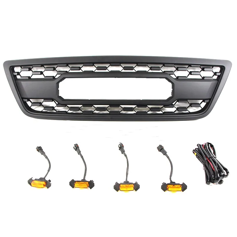 

STLF1998-2002 Auto Parts ABS Front Grille With Light Fit for LX470 570 Harrie