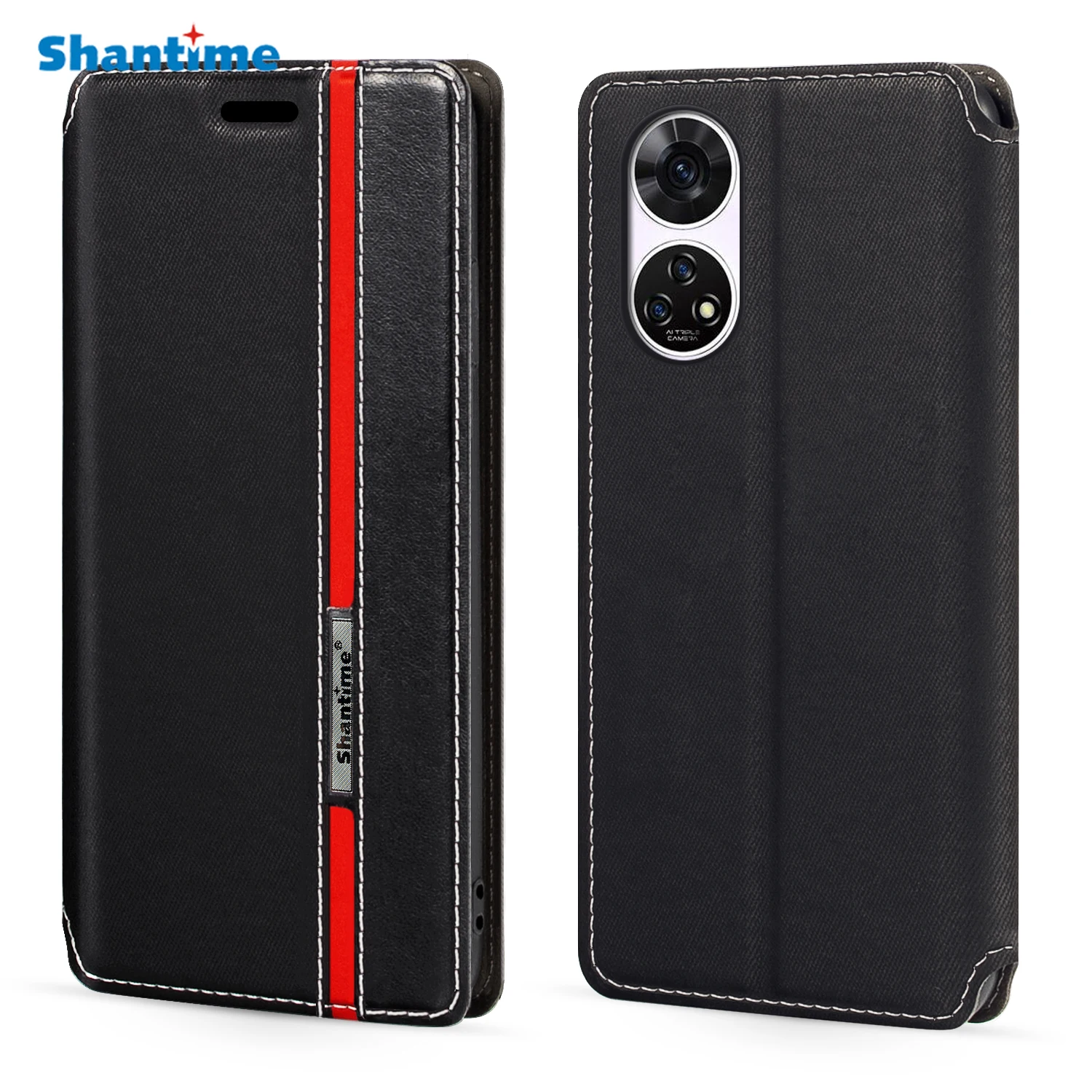 For ZTE Anshin Family 5G Case Fashion Multicolor Magnetic Closure Leather Flip Case Cover with Card Holder For ZTE あんしんファミリースマホ