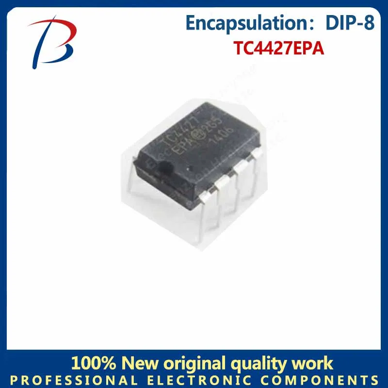 

10pcs The TC4427EPA package DIP-8 dual high-speed MOS power driver chip