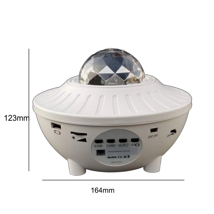 LED starry sky night light projector with full-color adjustable light