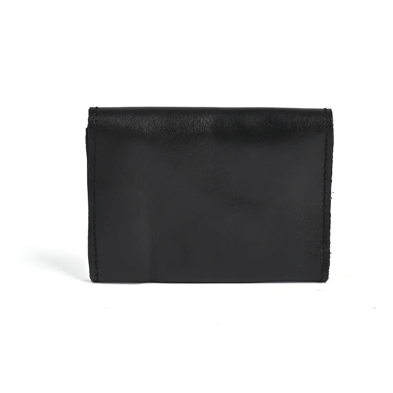 LD-SG036 First Layer Cowhide Used Card Bag Creative Multifunctional Leather Coin Purse Driver's License Cover