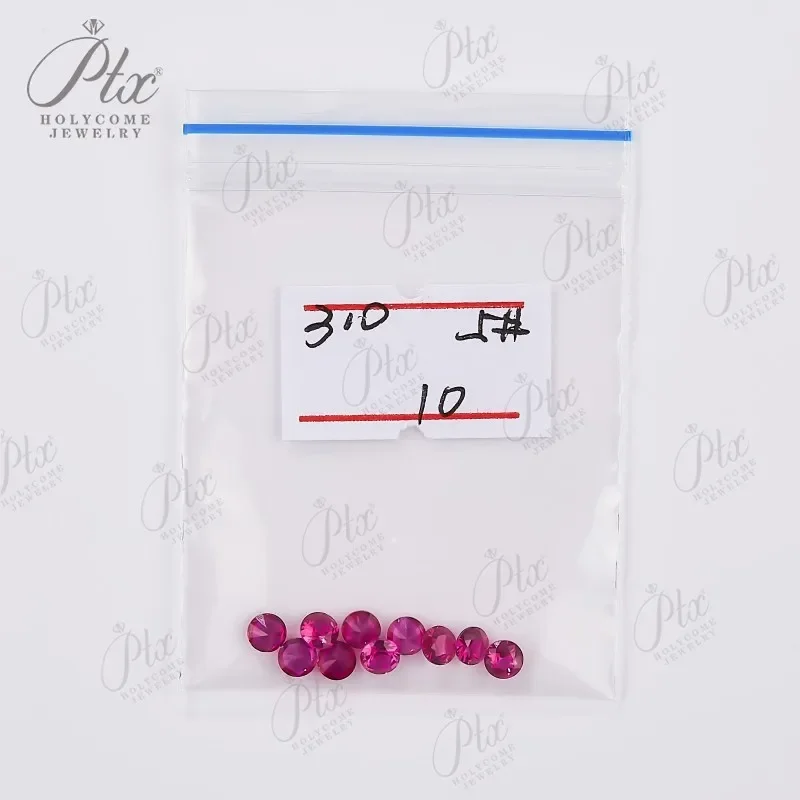 3,0 mm runde, regenbogenfarbene synthetische Saphir-Edelsteine aus Korund, lose, gemischt in 8 Farben, für die Schmuckherstellung, Großhandelspreis – Detail 14