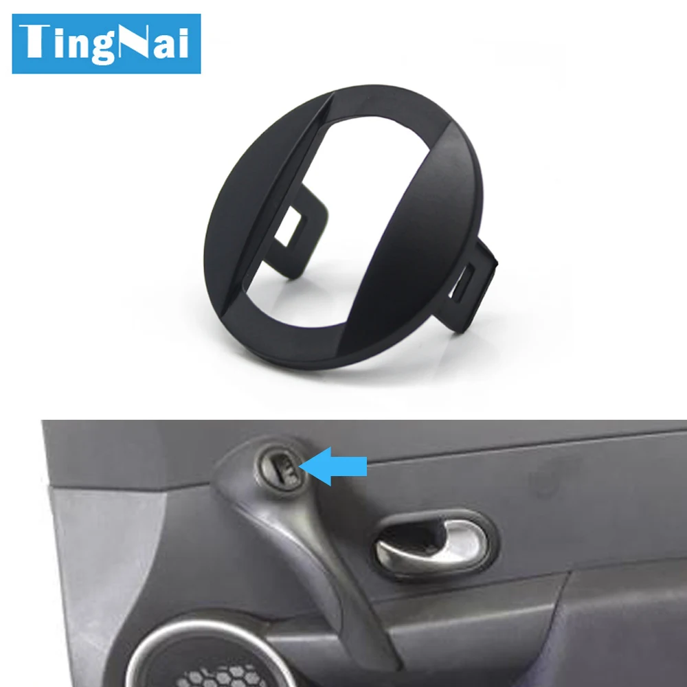 LHD RHD Car Interior Passenger Door Window Control Switch Panel Cover For Renault Clio 3 MK3 2005 2006 2007 2008 2009