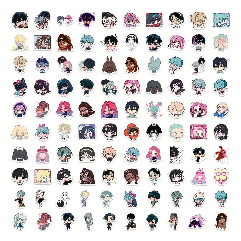 100pcs Irregular-shaped stage stickers alienstageAlien stage simple cute stickers image 5