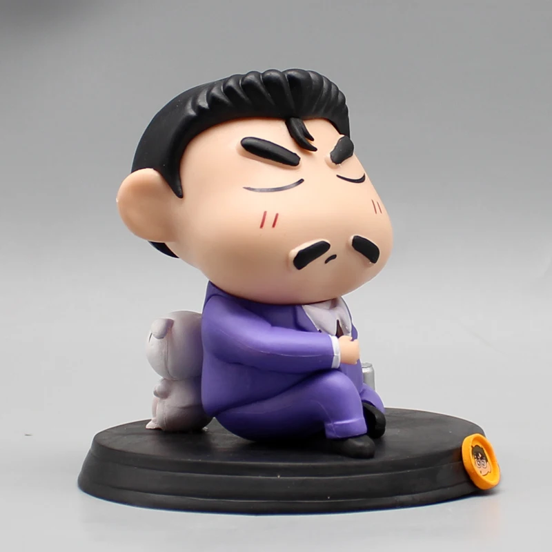 10.5cm Crayon Shin Chan Cosplay Richard Moore Anime Action Figure Model Statue Collection Desktop Decoration Ornament Toys Gifts