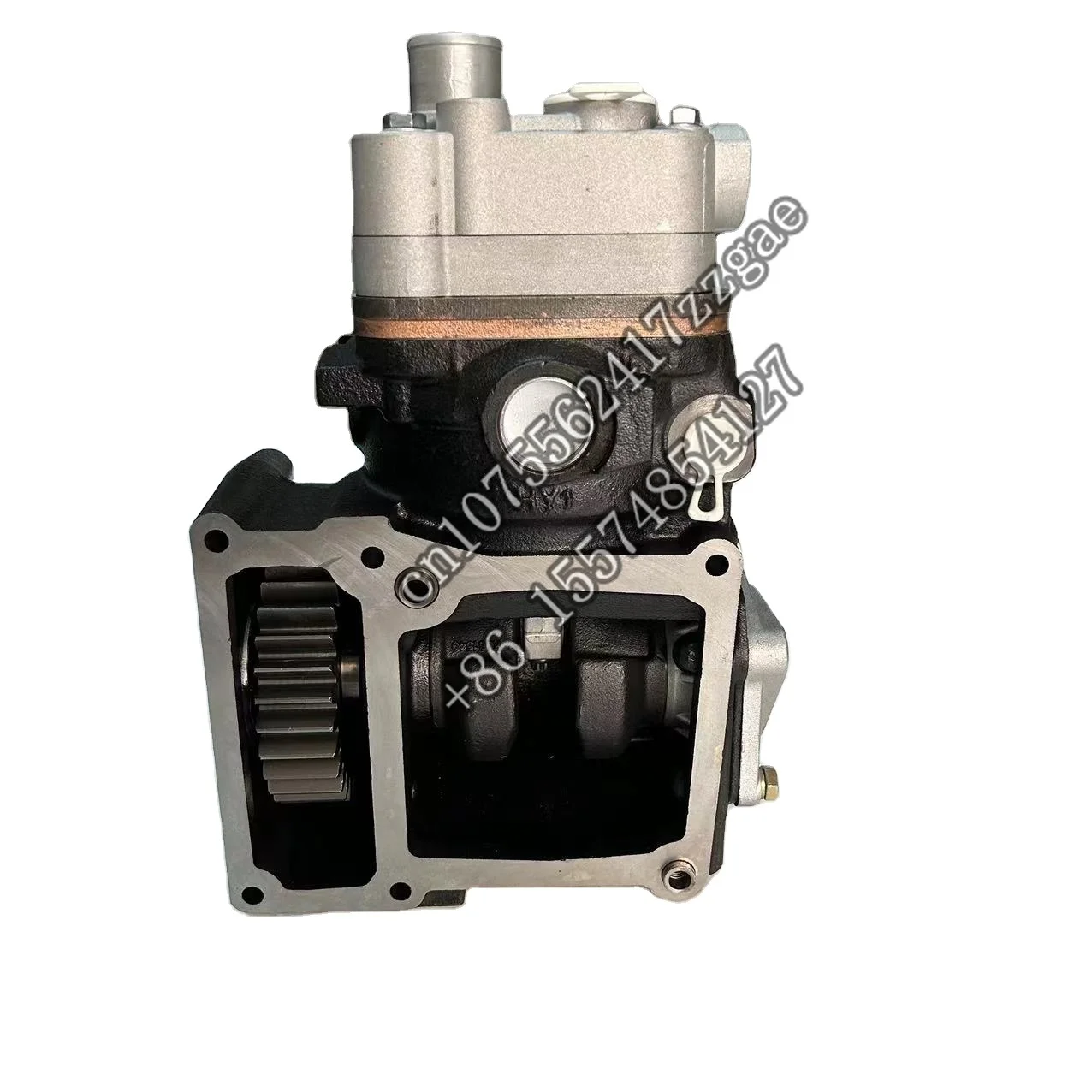 

SINOTRUK HOWO Original 202V54100-7131 Weichai Engine Truck Accessory Single Cylinder Air Compressor with Energy-Saving System