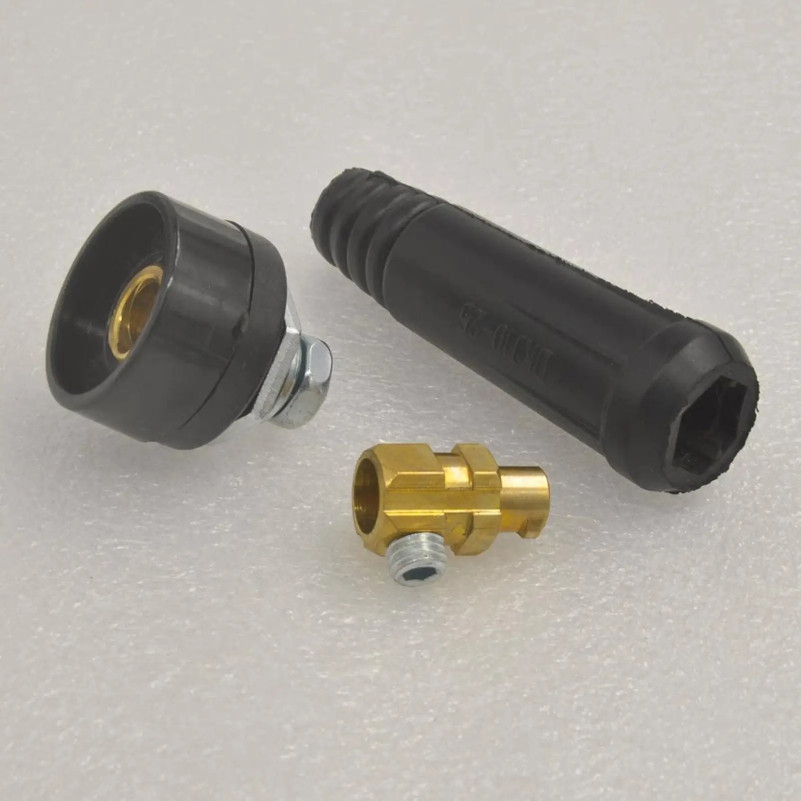 Durable Copper Quick Connectors TIG Welding Cable Panel Set for Welding Device for Metal for Portable Welding Machine