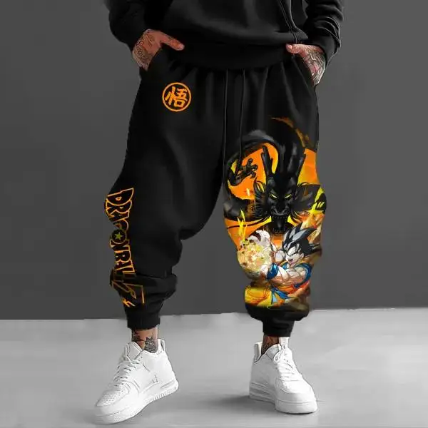 Pantalones Deportivos Casuales de Hip Hop con Estampado 3D de Dragon Ball Goku y Shenron, de Secado Rápido, Talla Grande, para Hombres, Mujeres y Niños, Verano 2026