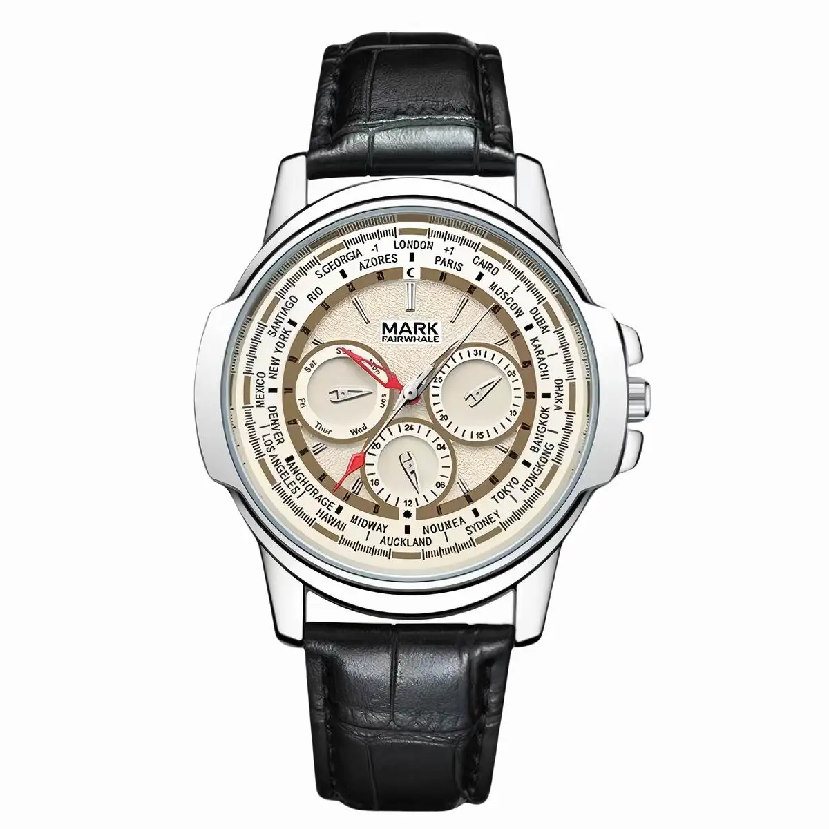 

Dial decoration Not work Quartz Men Watches Leather Strap Cheap Wristwatches