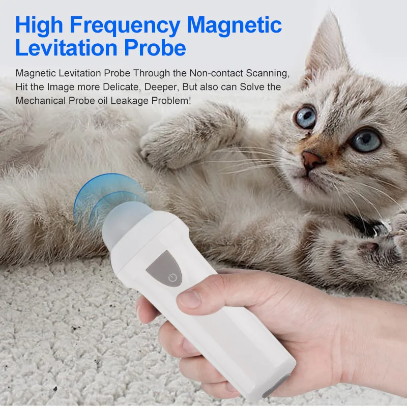 Wireless Veterinary Ultrasound Scanner New Portable Mechanical Pregnancy Test Handheld Ultrasound Machine Pig Sheep For Andorid