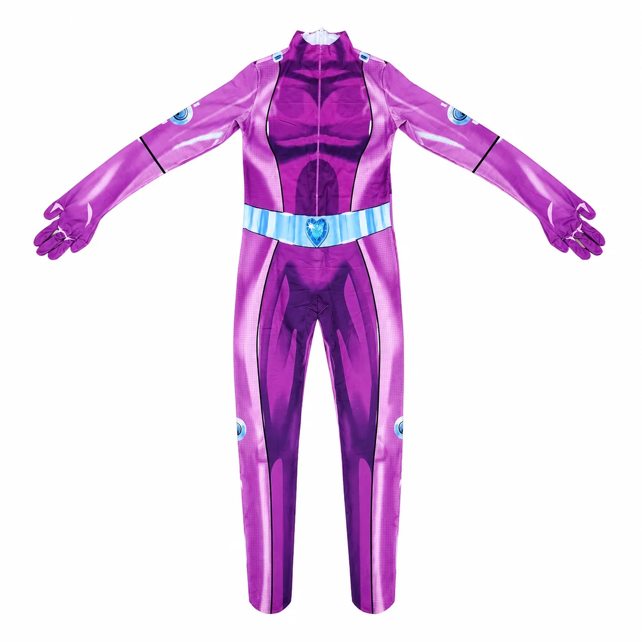 Totally Spies Cosplay Bodysuit Anime Samantha Clover Alex Jumpsuit 3D Print Zentai Pak Halloween Kostuum voor Volwassen Vrouwen