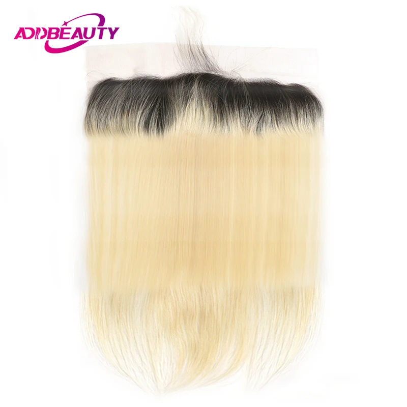 

Прямые бразильские человеческие натуральные волосы для женщин Addbeauty с кружевом 4x4, 13x4, светлые предварительно выщипанные волосы с эффектом омбре