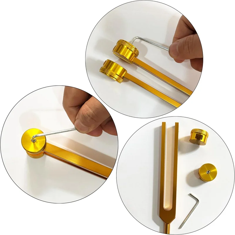 

ABMI-128Hz Tuning Fork Ear Cleaning Tool,128 Hz Tuning Fork Weighted Tuning Forks For Healing Slider Tuning Fork