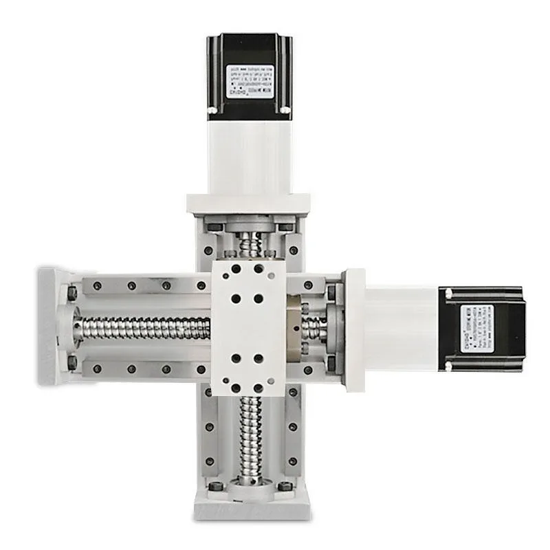 Sliding table module double linear guide ball screw electric automatic elevator CNC precision