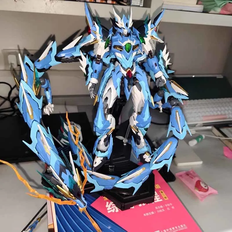 

New Assemble Ao Bing Guo Chuang Mecha Alloy Skeleton Movable Model With Dragon Action Figures Collection Toys Boy Gift
