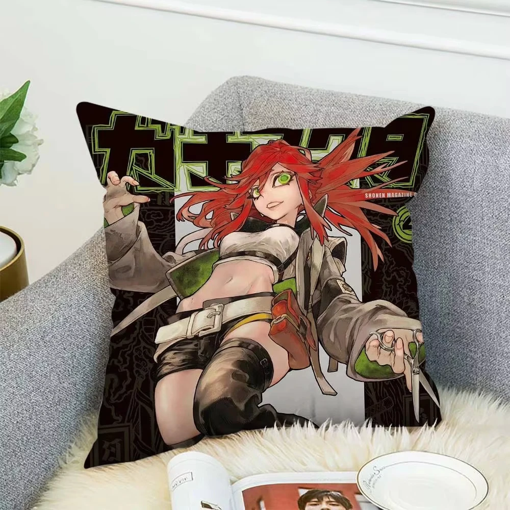Double Sided Gachiakuta Anime Pillow Cover, Themed Party Decoration with Design for Fan Events and Gatherings