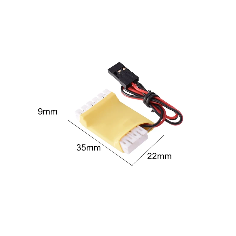 8 LED Flash RC LED Light Kit For RC Helicopter Airplane Aircraft Plane Realistic Simulation Lighting System