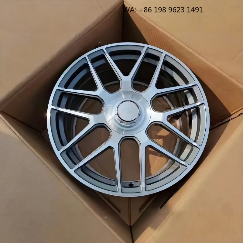 High end customized wheel hub Multiple  Inch deep concave forged alloy rims, 5x3 PCD gold polished finish, single piece sporty