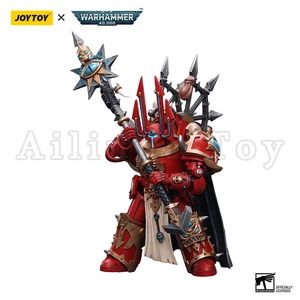 Joytoy 1/18 Aktion Abbildung 40k Chaos Carmesim Schlachtzauberer Sir beim Terminator Armor Anime -Modell 8 Hauptverkäufe 40k Chaos - №8