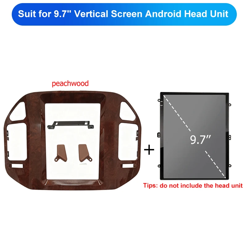 9.7 "تسلا شاشة عمودية راديو السيارة فآسيا الإطار لميتسوبيشي باجيرو V73 2008 داش عدة تثبيت لوحة سلك تسخير محول
