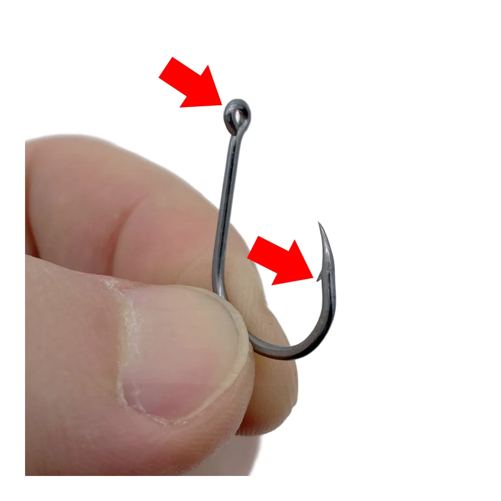 50-100 pcs high carbon steel fish hook  guanfu iseni  fish hook