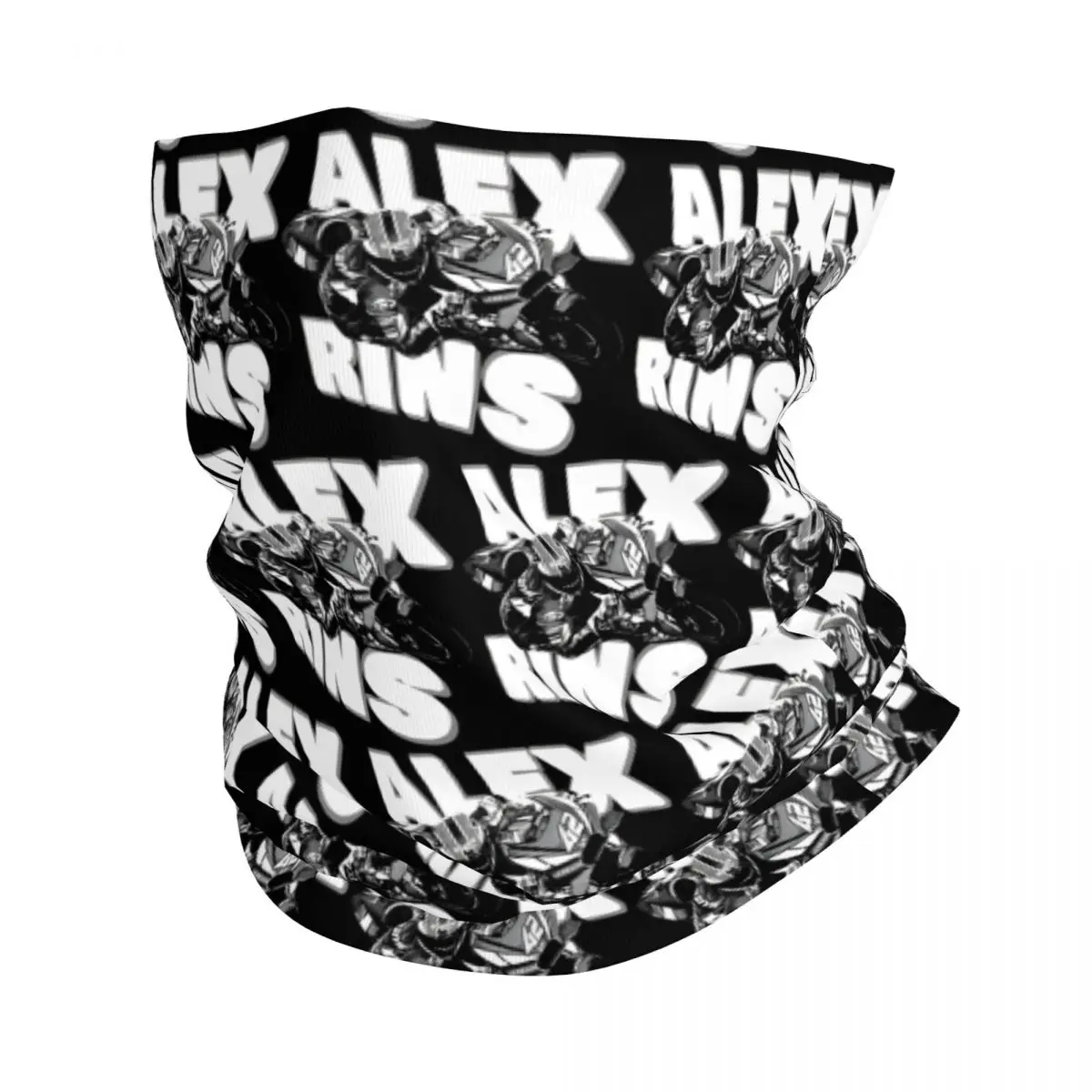 Alex Rins #42 Bandana Neck Cover Printed Motorcycle Club Moto GP Wrap Scarf Balaclava Riding Unisex Adult Winter