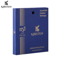 Professional Acoustic Electric Guitar Strings Coating PHOSPHOR BRONZE String ORIENTPOLYFILM Folk Guitar String10/48 11/52 12/53