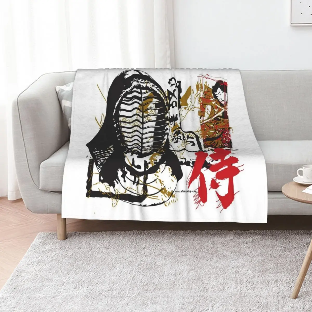 Ninja Japan Throw Blanket christmas gifts Bed linens Beach For Sofa Thin for sofa Hair Blankets