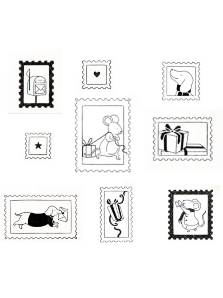 Neu eingetroffen: Weihnachtsstempel im Vorkauf, transparent, für DIY-Scrapbooking/Fotoalben, dekorative Prägung, DIY-Papierkarten