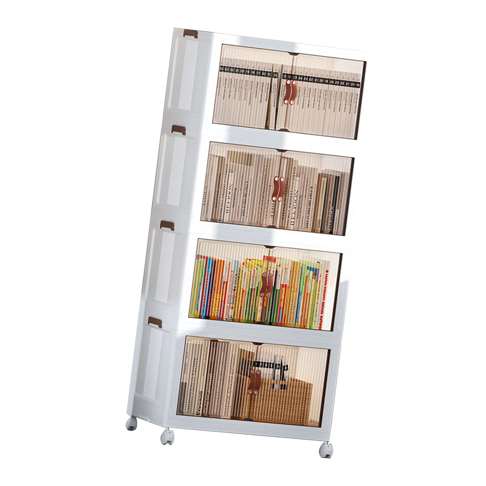 صفقة التخليص للطي الأطفال وجبة خفيفة خزانة توفير المساحة المنظم متعددة الوظائف البلاستيك غرفة المعيشة خزانة ملابس الطفل