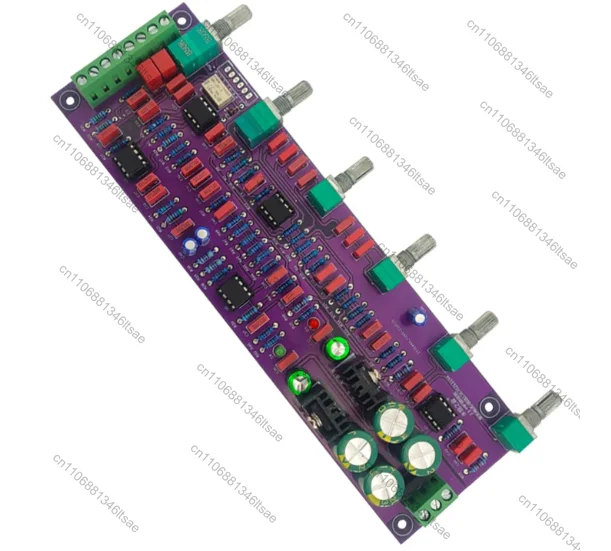 Accessories 1pcs hifi2.1 preamp tone board fever sound quality stereo plus subwoofer output
