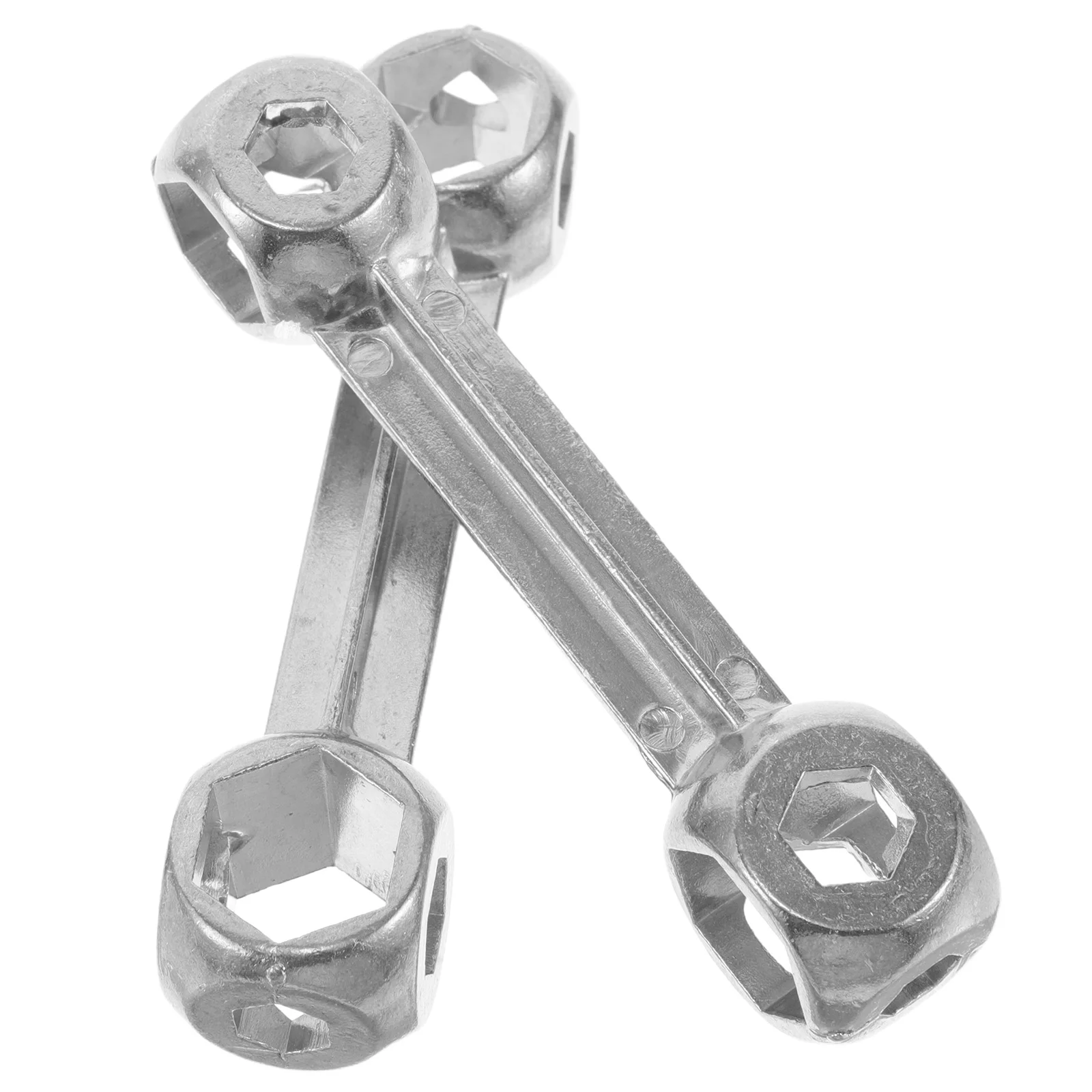 

2Pcs MultiPurpose Wrench Bike Repair Tool Hexagon Spanner Set Lightweight Durable Portable Suitable Bicycle Furniture Machinery