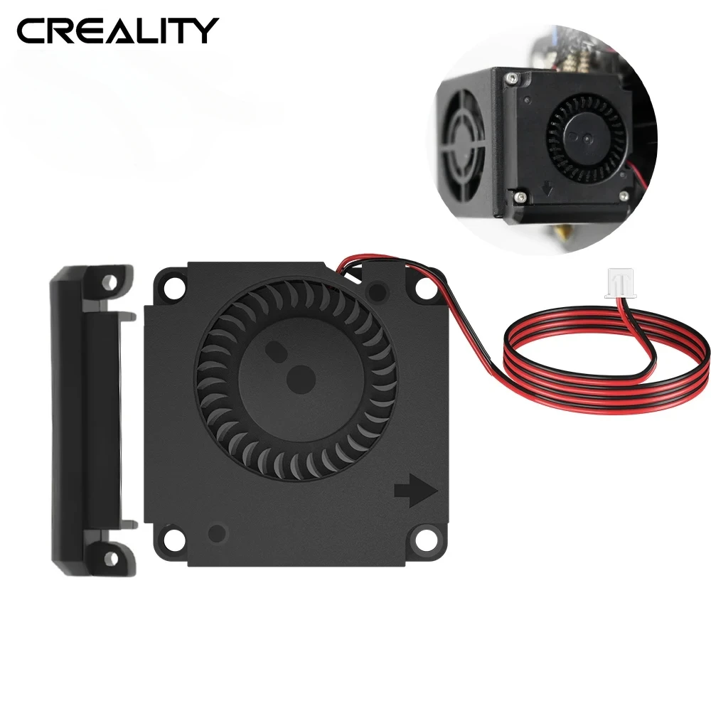 Creality-soplador de impresora 3D de 24V, ventiladores radiales Turbo, Enfriador de CPU de ordenador 4010, ventilador de refrigeración de