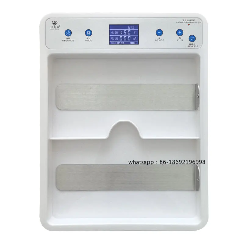 

Аппарат-антиперспирант, инструмент для электротерапии Helike, вводчик ионов машины, артефакт-антиперспирант для рук и ног