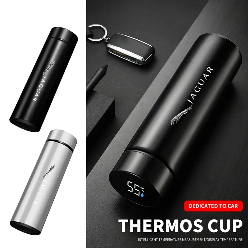 

Умный термос 500 мл с логотипом для Jaguar XE XF XJ F-Type F-Pace XKR XEL XFL S F XK XJL XJ6 XJS E-Pace I-Pace Аксессуары