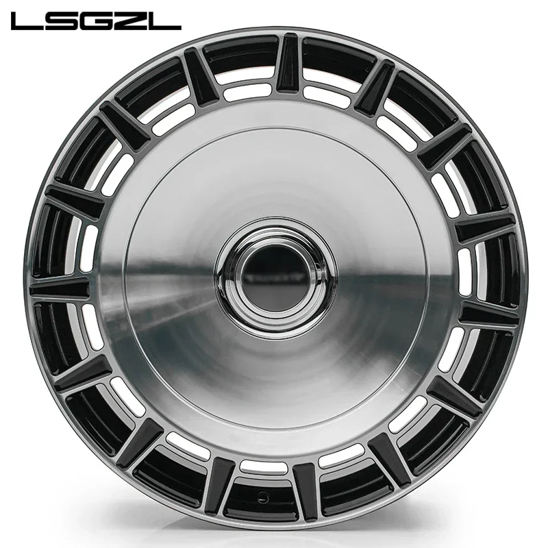 LSGZL Customize 18 20 22 24 26 inch wheel 5x112 5x114.3 5x120 Rims Passenger Car Wheels rims for Cadillac