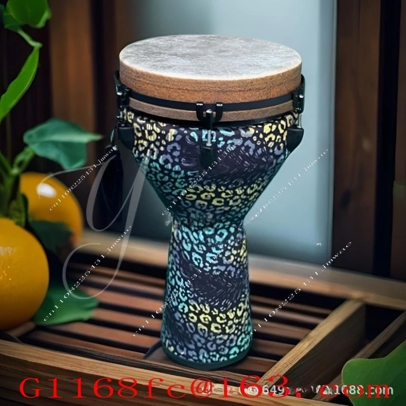Handdrum 12 Inch High Fixed , Mechanical Tuning, Environmentally Friendly Wooden Adult Beginner Drum