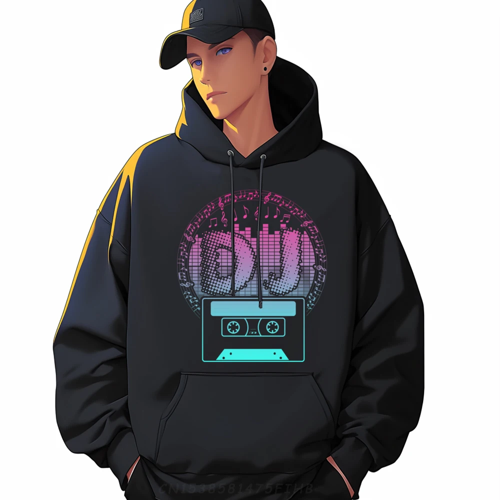 

DJ Music Sound Club Cute Oversized Hoodies Youth Men Clothes Gift Sweatshirts For Men