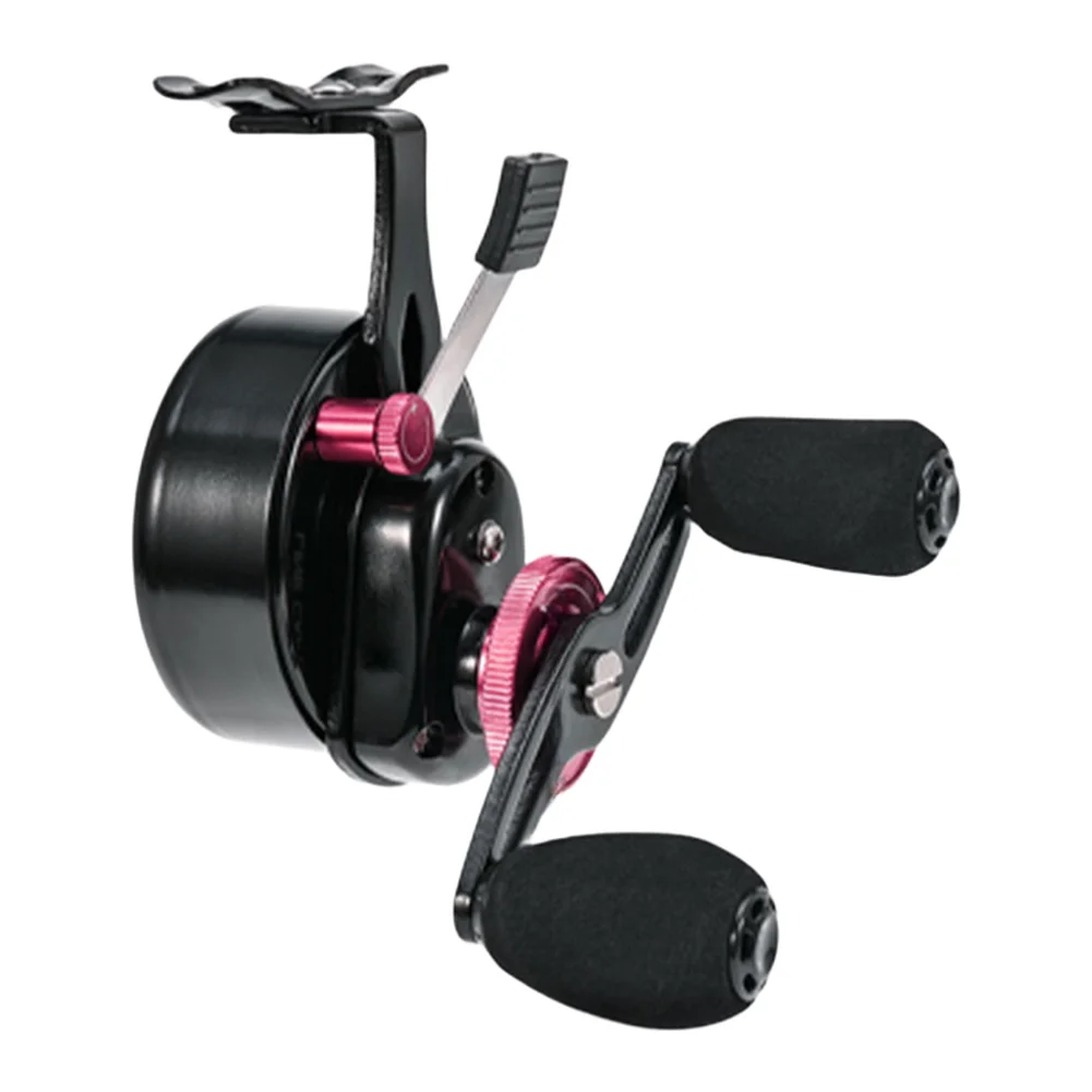 red Sealed Fishing Reel Sealed Show-proof Fishing Reel Fishing Slow Pitch Reel Compact Lightweight Build  red