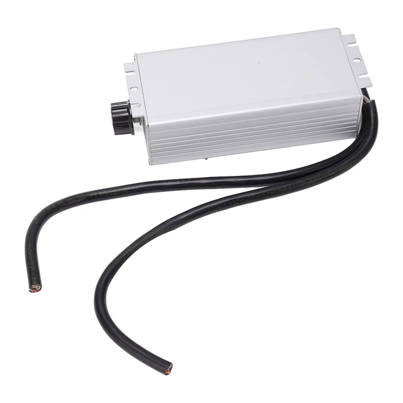 

A74I-Motor Speed Controller, 2.2KW 3 Phase Aluminum Alloy 380V Variable Electronic Speed Regulator For Purification Axial Fan