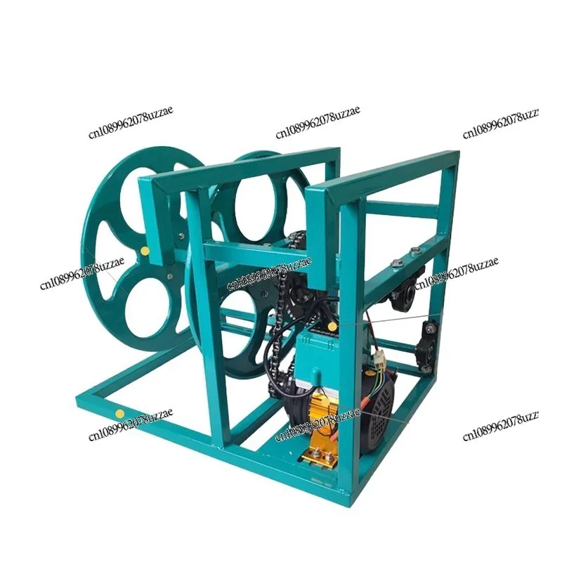 

Электрический намотчик для шлангов с регулируемой скоростью, для сельскохозяйственного полива, с подставкой для шланга