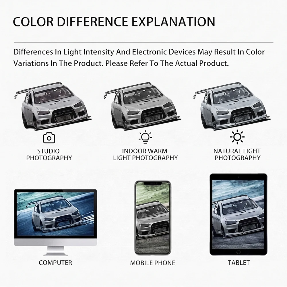 Matte Silver Car Vinyl Wrap Film Self‑Adhesive Bubble Free Sticker PVC Bubble Free Decals Auto Interior Exterior Modification - view 6