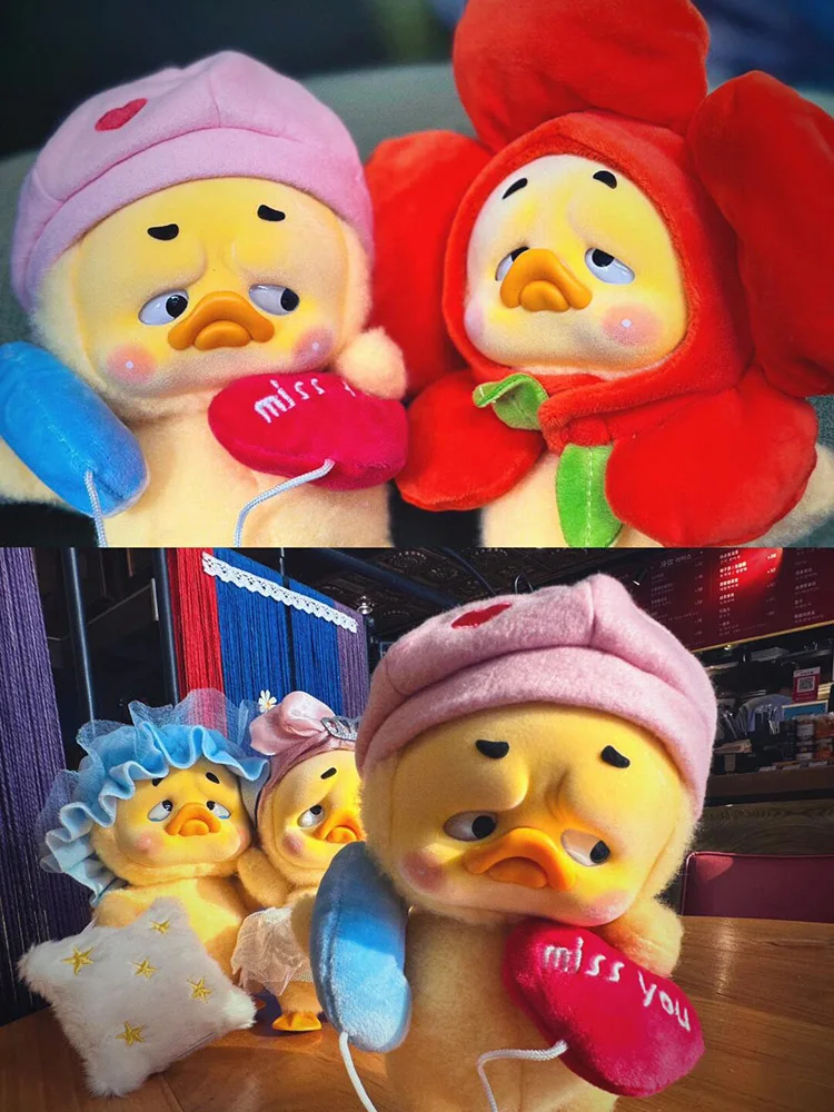 Upsetduck 2 Generation Figure Plush Toys Pretty Good Fate Duck Series Plush Filling Doll Decoration Toy Birthday Mystery Gift