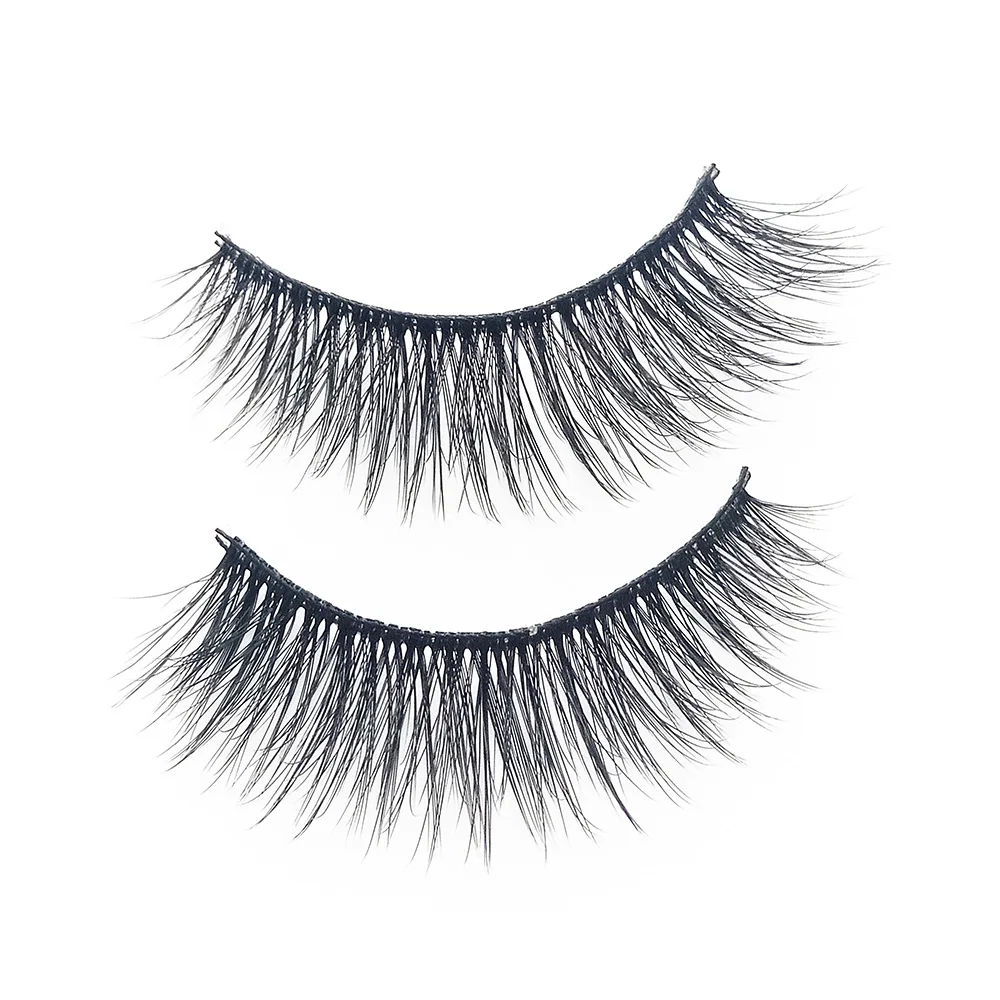 10 أزواج شرائط جلدة وهمية حليقة الرموش مجموعة ستيريو متعدد الطبقات سميكة المرحلة الرموش لعيد الحب هدية عيد الشكر #5