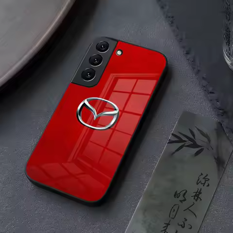 Mazdas Racing Car Phone Case Glass for Samsung Galaxy S23 S24 S21 S22 S20 Ultra Fe Plus A34 A54 A24 A52 A53 M54 Cover