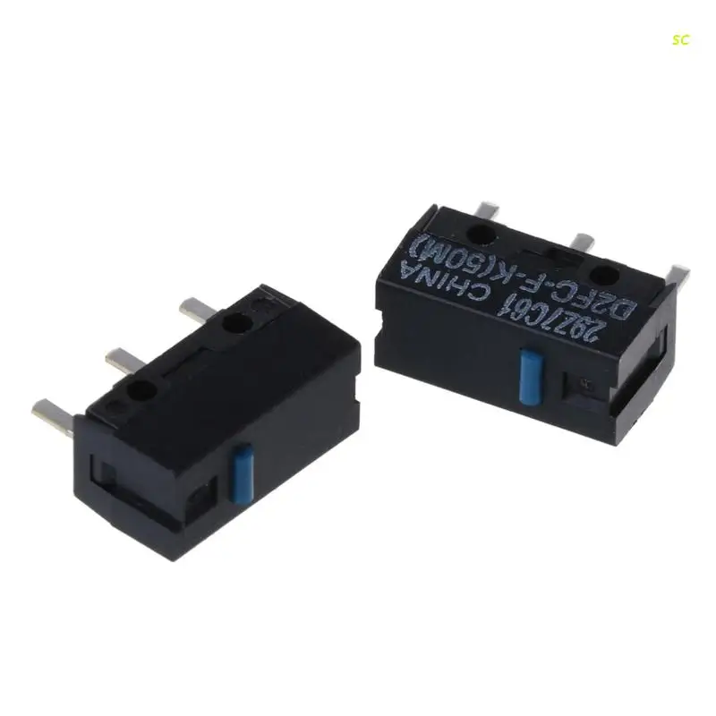 2Pcs/10Pcs Mice Microswitch Original Mouse Micro Switch D2FC-F-K 50M 0.74N .