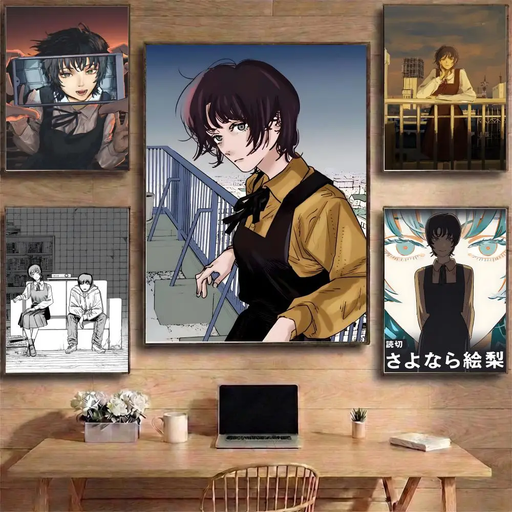 Goodbye, Eri Poster HD, Arte Mural Autoadhesivo Impermeable con Compatibilidad Multi-escena