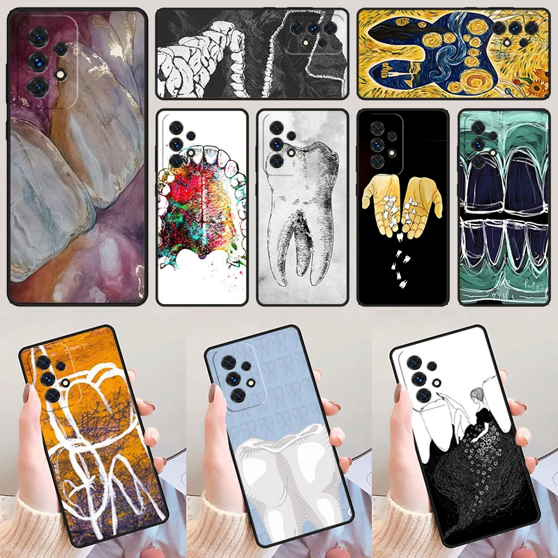 Dental Tooth Dentist Dental Hygienist For Samsung A52 A72 A73 A20e A21S A50 A70 A11 A12 A42 A31 A40 A51 A71 A32 A80 Phone Case