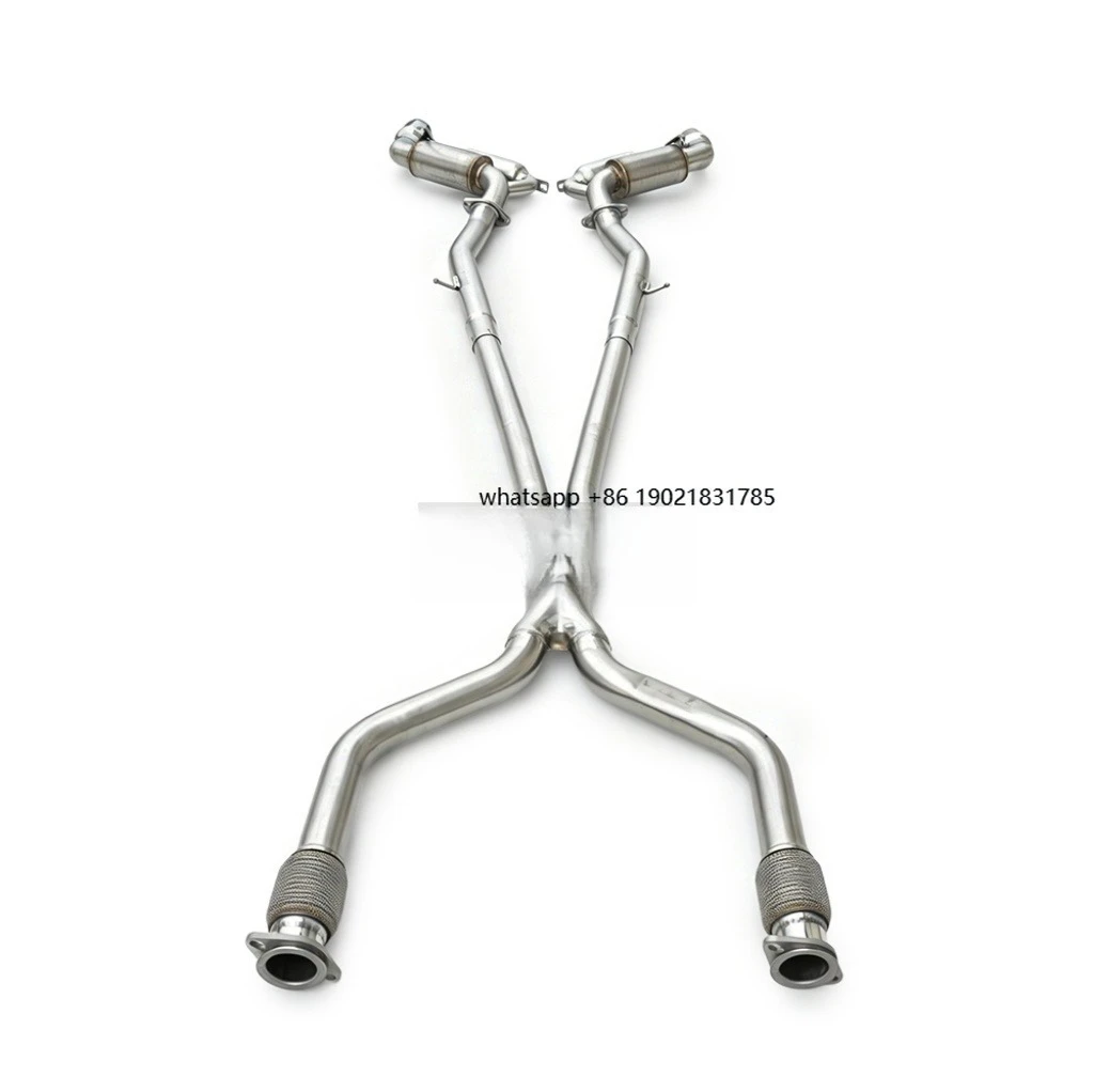 Premium 304 Stainless Steel Catback Exhaust for  Q50 3.0T VR30 2016- 2026 Aggressive Sound Racing Tuning Modification