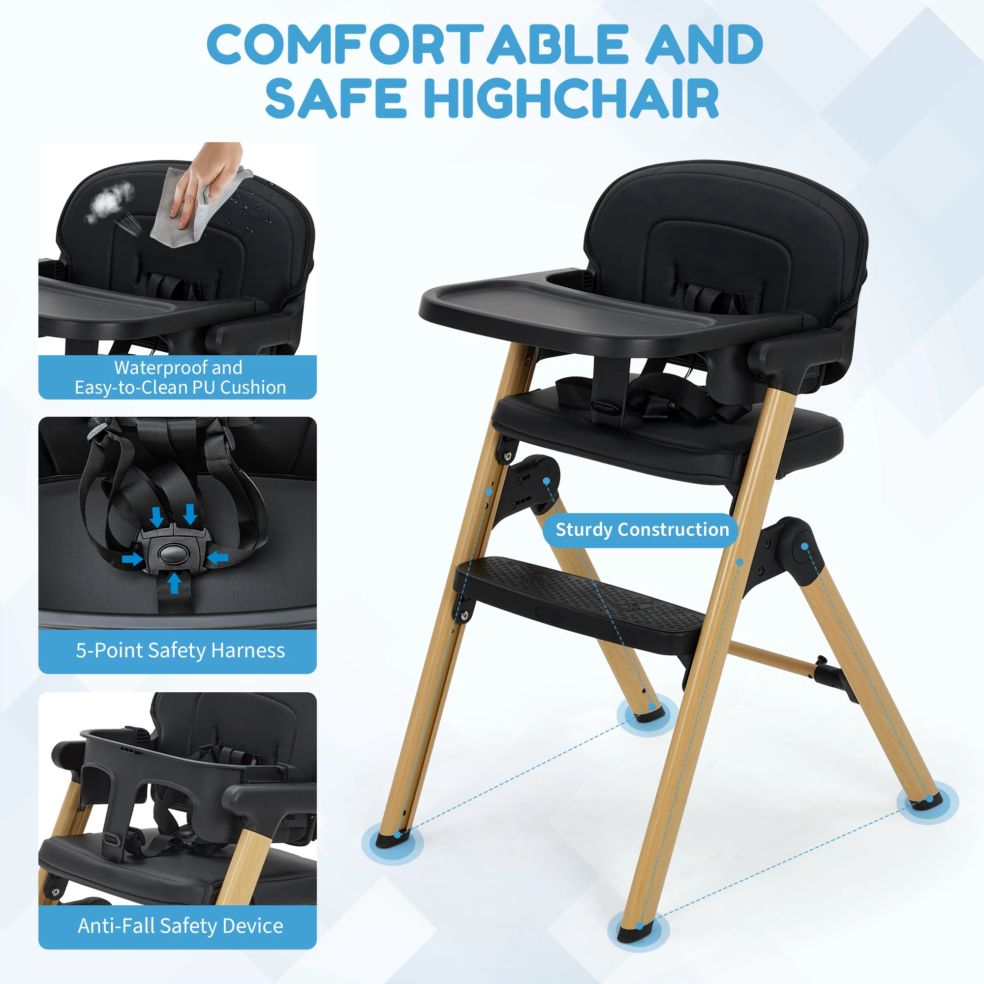 Baby High Chair for Babies Tod - đánh giá và giá Baby Food Chart